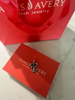 James Avery Sterling silver Texas tech Pendant